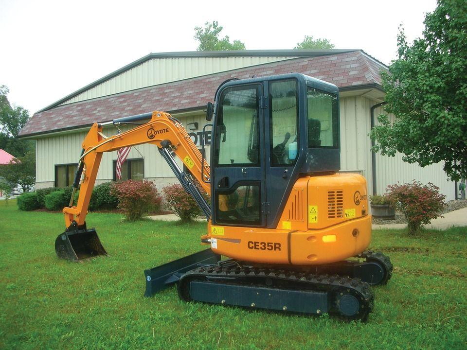 Excavator Nagnao Logo - Coyote Loader Sales Inc. Nagano Mini-excavators in Earthmoving - Compact