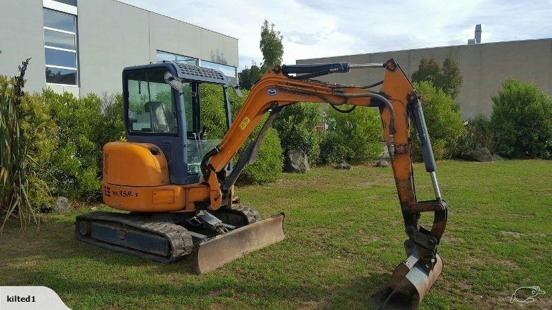 Excavator Nagnao Logo - Nagano NS35R-3 Excavator | Trade Me