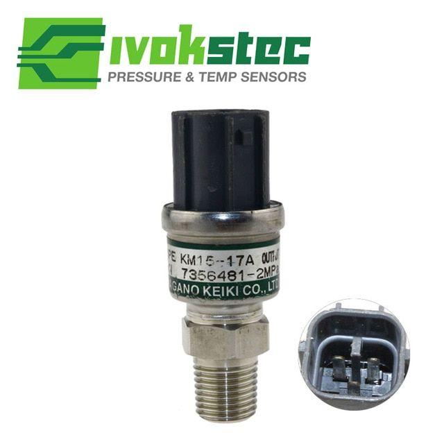 Excavator Nagnao Logo - Genuine Excavator Pressure Sensor For NAGANO KEIKI TYPE KM15 17A ...