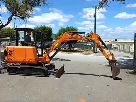 Excavator Nagnao Logo - For Sale - Nagano NS35-3 Low Hour 3.5T Mini Excavator -314 - YouTube