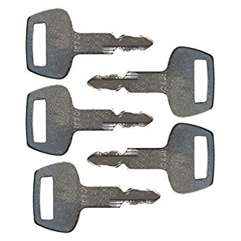 Excavator Nagnao Logo - Amazon.com: Five Keys Made to fit Bobcat Excavator, Hitachi ...