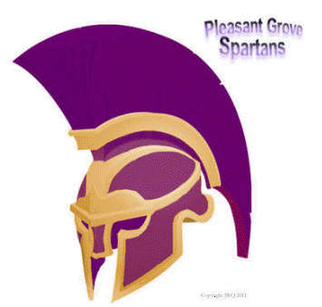 Purple Spartan Logo - The Pleasant Grove Spartan baseball team opens the 2011 Season on ...