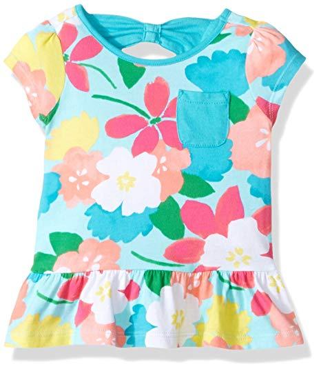 Gymboree Clothing Logo - Amazon.com: Gymboree Baby Girls' Toddler Floral Print Knit Top: Clothing