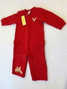 Gymboree Clothing Logo - Gymboree NWT One Piece Red Romper, Boys 18 24 Months, Jumper Baby