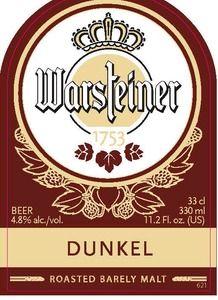 Warsteiner Beer Logo - Warsteiner Dunkel / Can