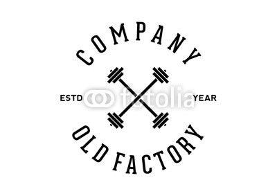 Cross Company Logo - Barbell Cross GYM Company Logo Stamp | Buy Photos | AP Images ...