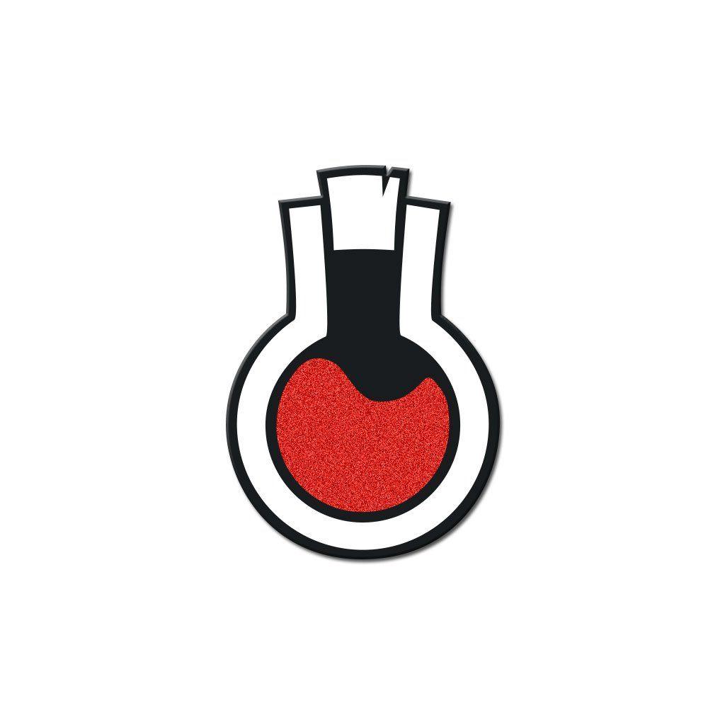 Elixir Logo - Pixel Elixir Glow in the Dark Logo Enamel Pin