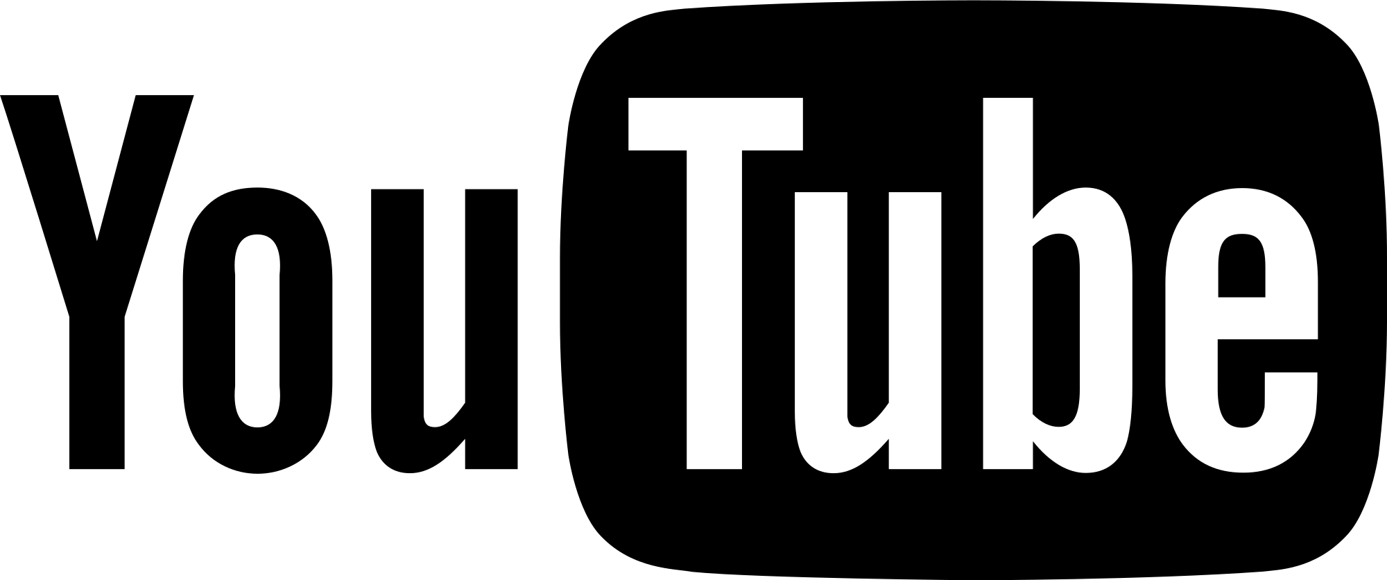 Dark Logo - Dark Logo Of YouTube (2015 2017).svg