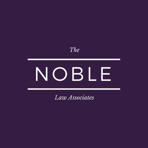 Dark Logo - Dark Violet Lines Attorney & Law Logo - Templates by Canva