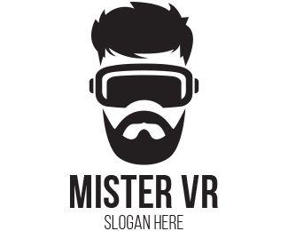 VR Logo - Mister VR Logo Designed