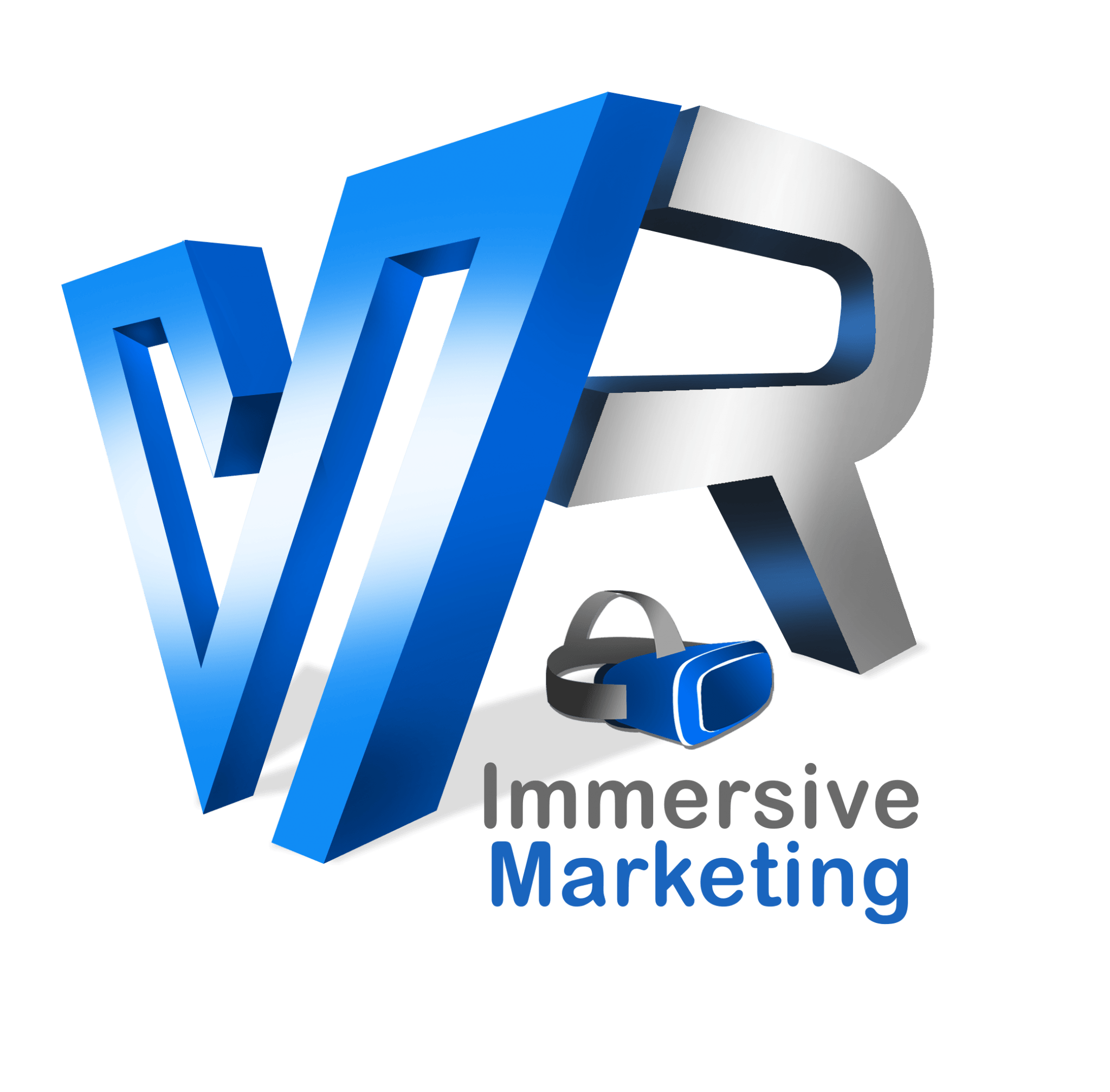 VR Logo - VR Immersive Marketing Logo