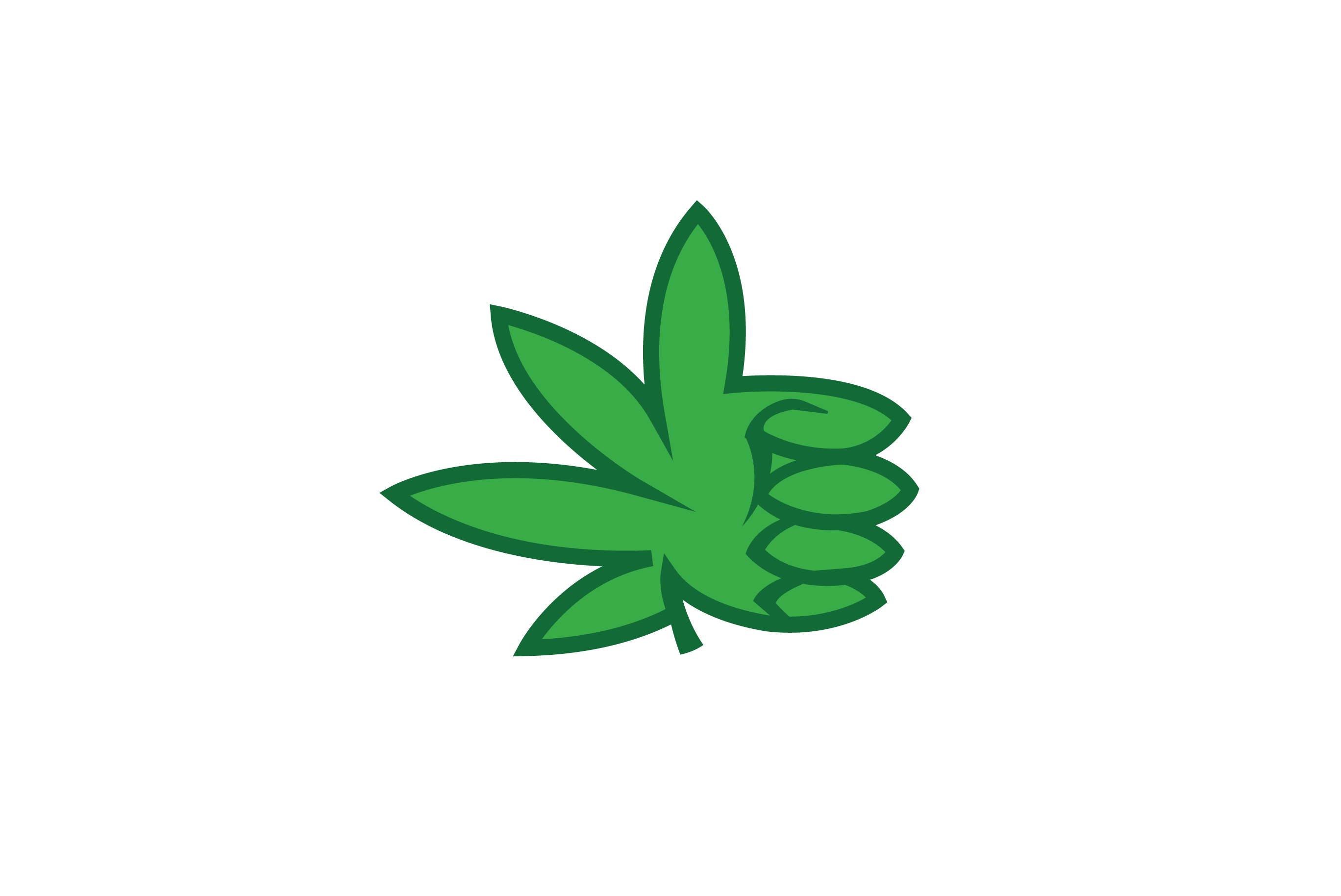 Marijuana Leaf Logo - Hemp leaf Logos