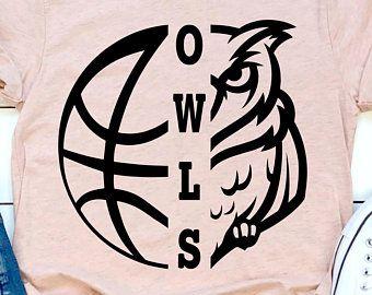 Owls Basketball Logo - Owls mascot svg | Etsy