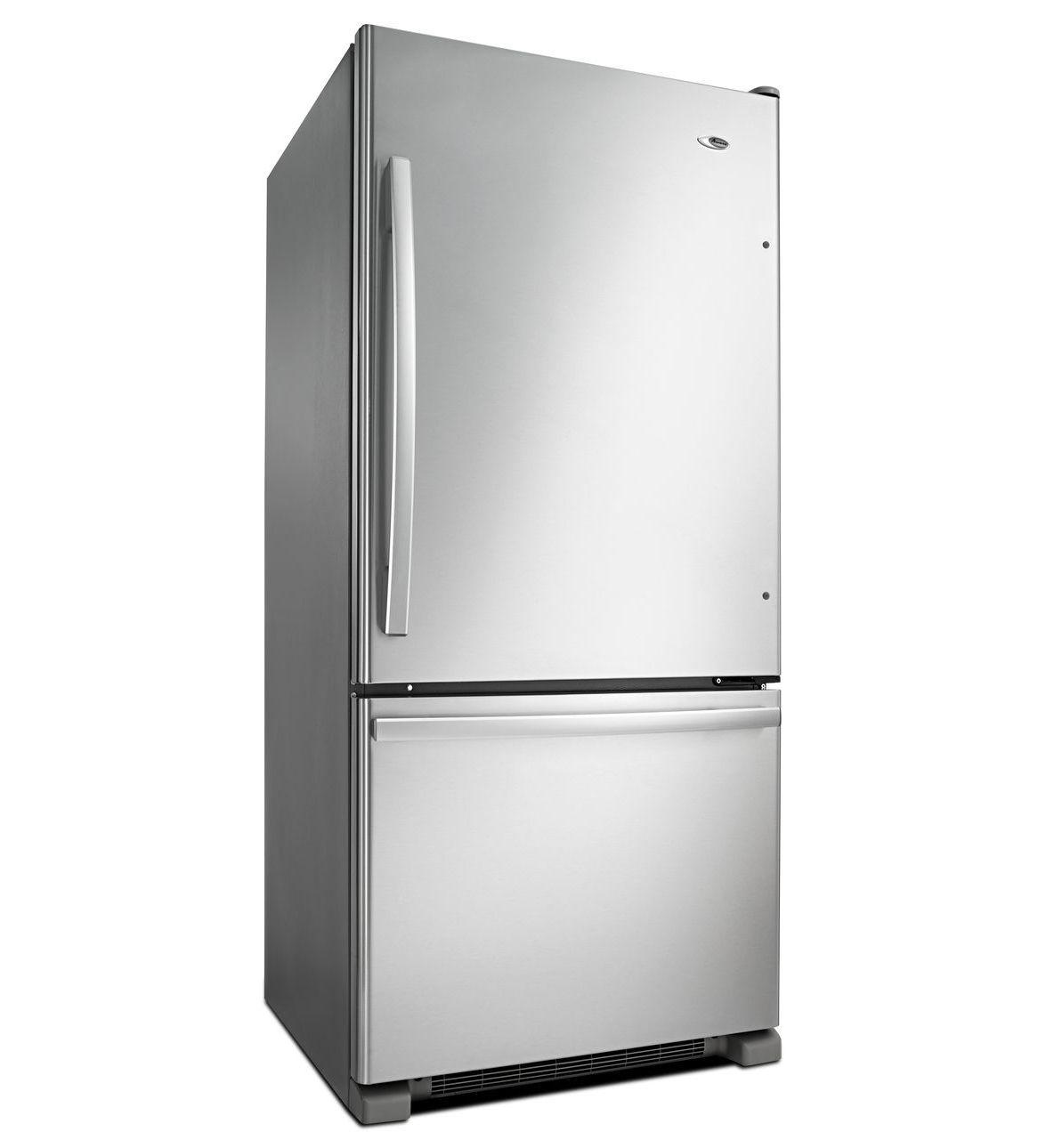 Refegerator Amana Logo - ABB1924BRM) Amana® 29 Inch Wide Amana® Bottom Freezer Refrigerator