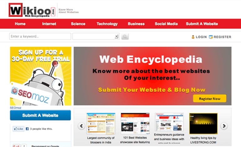 Internet Encyclopedia Logo - Wikioo Web Encyclopedia- CSSLight