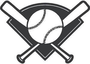 Black and White Baseball Logo - james hernandez (jameshrndz) on Pinterest