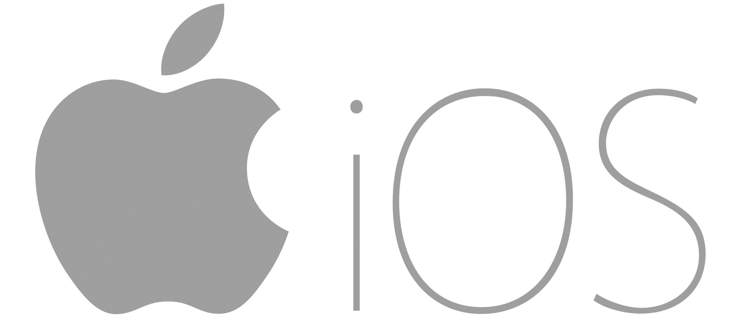 Black and White iOS Logo - Ios Transparent Logo Png Images