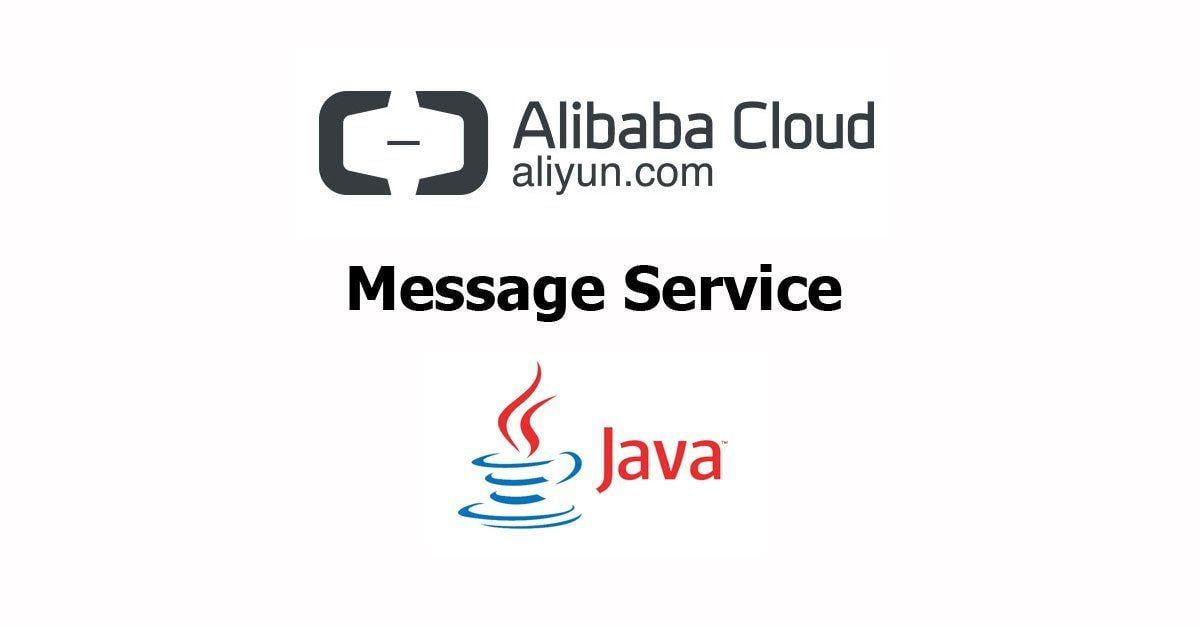 Alibaba Cloud Logo - Using Alibaba Cloud Message Service with Java