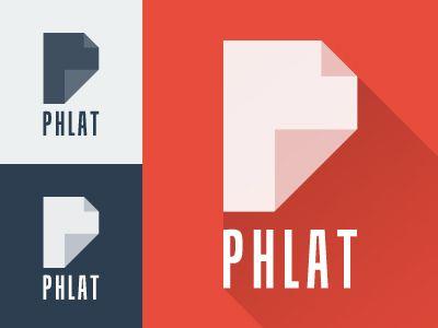 Flat P Logo - Phlat Design by Jay Samra | Dribbble | Dribbble