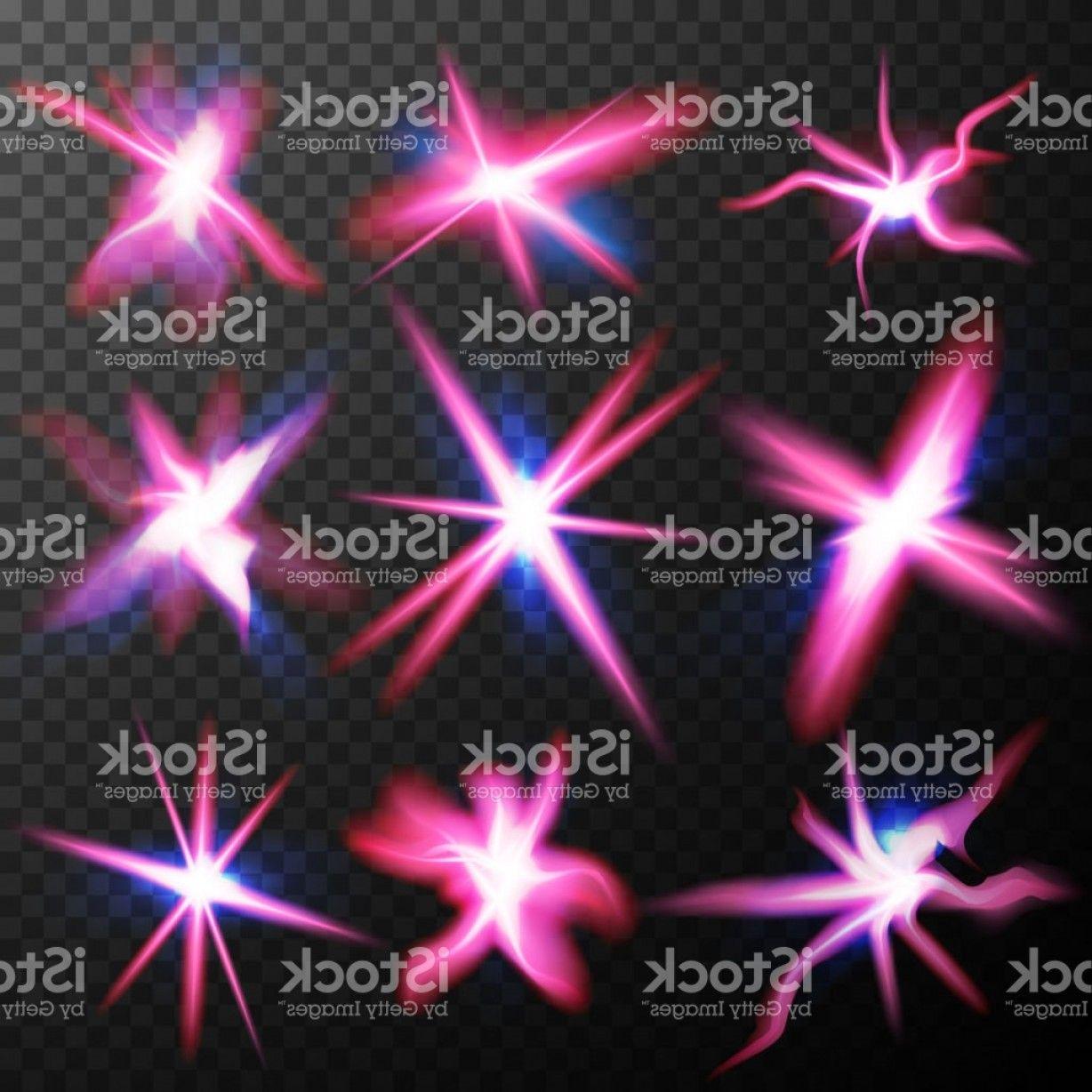 Red Star Swirl Logo - Red Stars Bursts Glow Light Effect Vector Swirl Trail Effect Neon