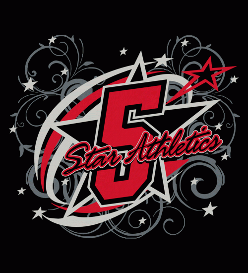 Red Star Swirl Logo - Graphics Gallery Spiritwear Industry Leader