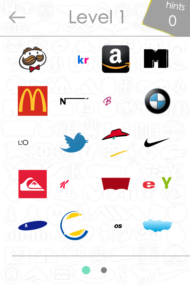Yellow and Blue K Logo - Logos Quiz | Level 1