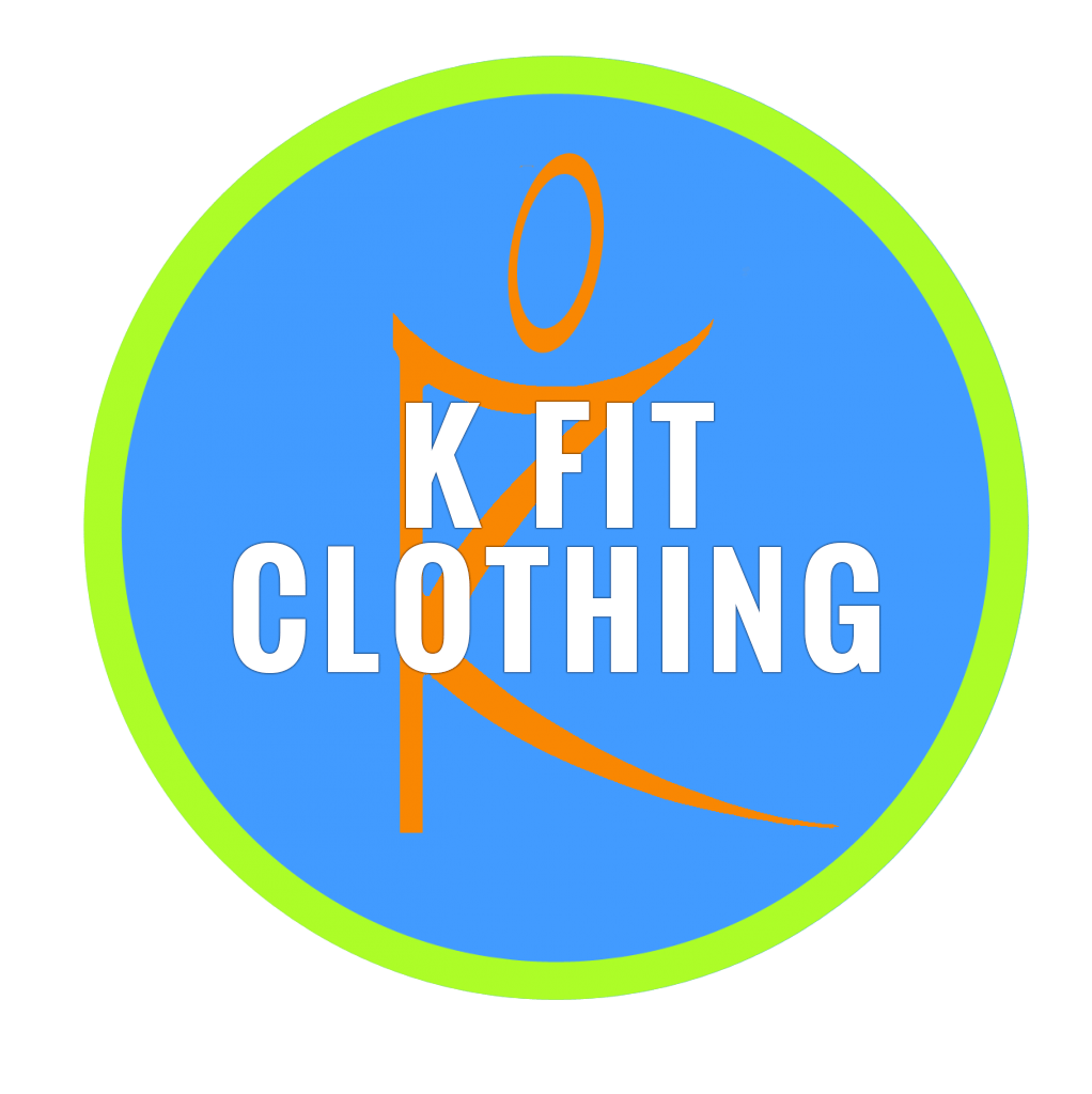 Yellow and Blue K Logo - Blue 'K-Fit' vest top - KDanceAndFitness