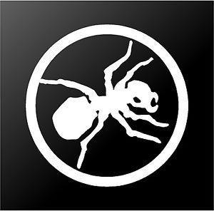 Black Ant Logo - The Prodigy Ant Logo Techno Electro Vinyl Decal Car Window Speake