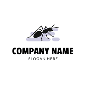 Black Ant Logo - Free Ant Logo Designs | DesignEvo Logo Maker