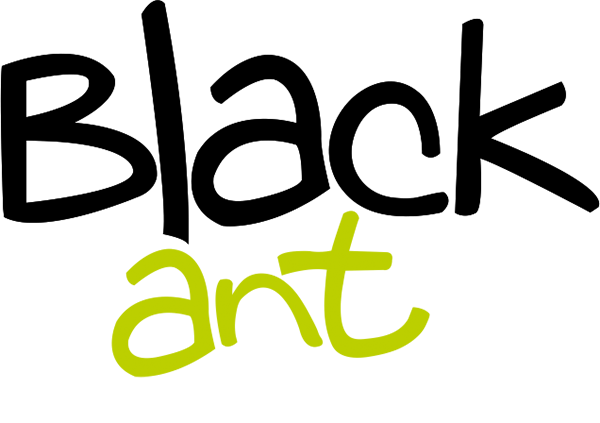 Black Ant Logo - Black Welcome