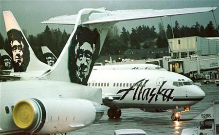 Alaska Airlines Old Logo - Alaska Airlines ends decades-old prayer card tradition | Reuters