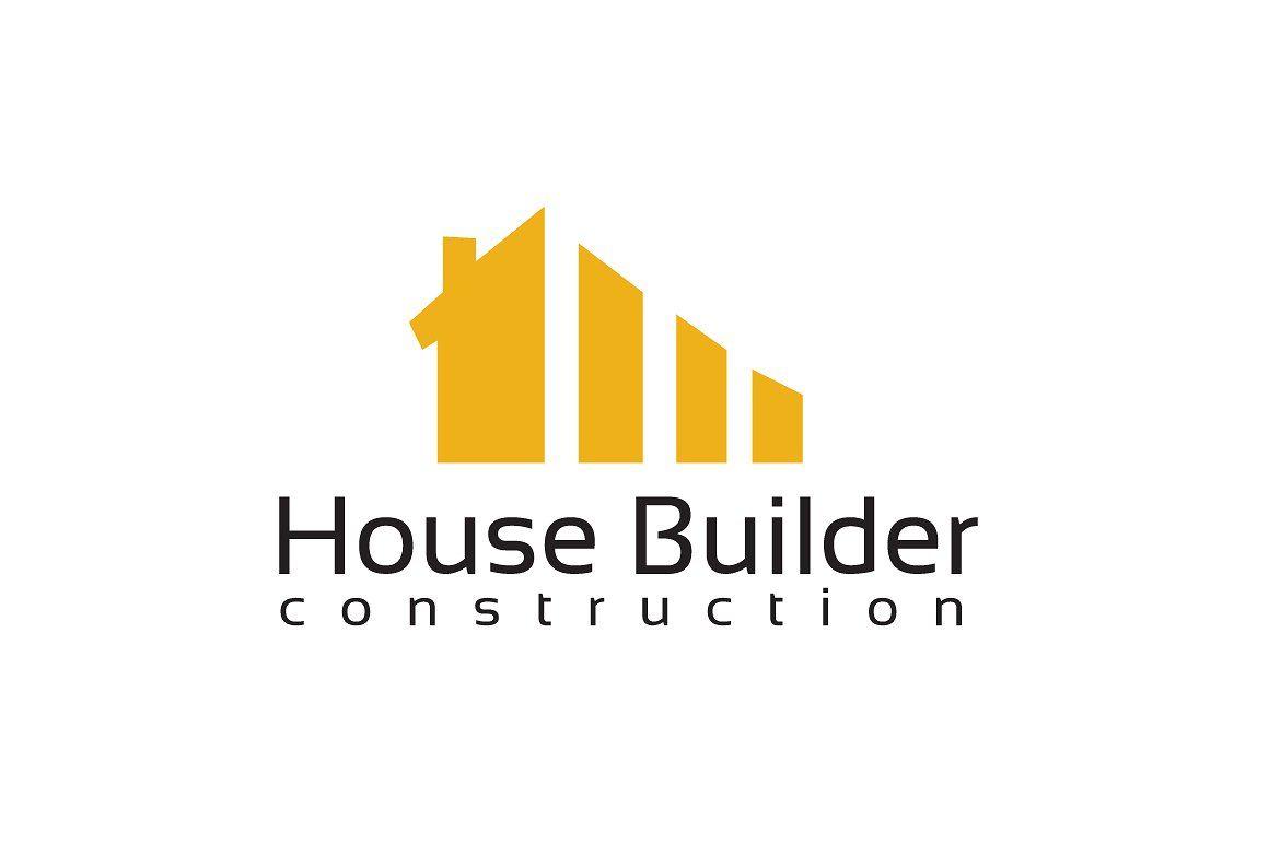 Builder Logo - House Builder Logo Template ~ Logo Templates ~ Creative Market