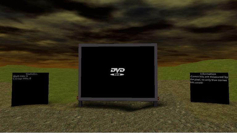 DVD Logo - Will the DVD Logo hit the corner? - Roblox