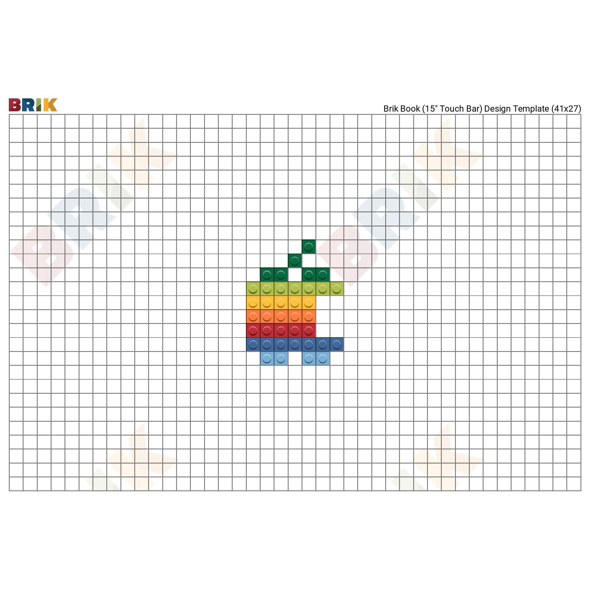 Rainbow Square Logo - Rainbow Apple Pixel Logo
