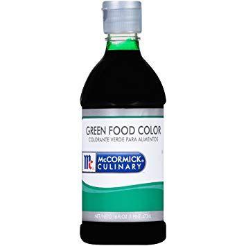Green Food Colored Logo - Amazon.com : McCormick Culinary Green Food Color, 1 pt, Premium
