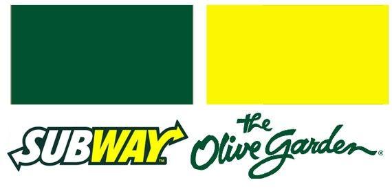 Green and Yellow Food Logo - Guide to Choosing Color Combinations | Wonning