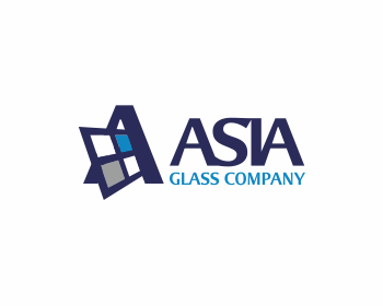 Glass Company Logo - Asia Glass Company logo design contest