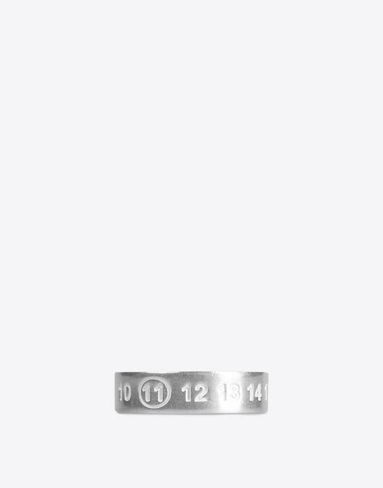 Margiela Logo - Maison Margiela Silver Logo Ring Men | Online ...