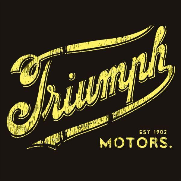 Vintage Triumph Logo - Bronx Iron & Steel