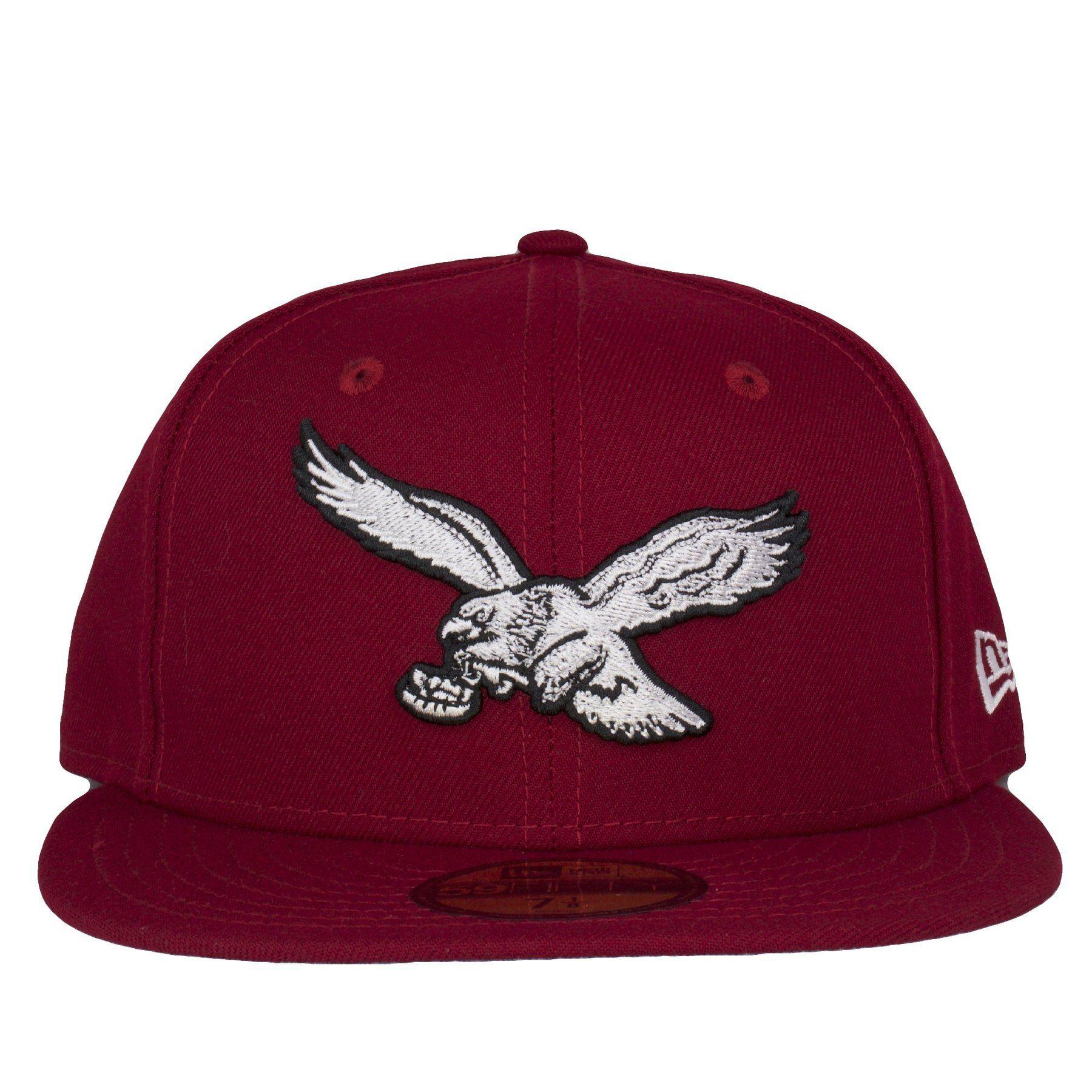 Black and Red Eagles Logo - Philadelphia Eagles Throwback Logo Cooperstown Phillies Maroon