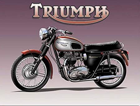Vintage Triumph Logo - Triumph Bonneville Motor Bike Cycle. Classic British. Triumph logo