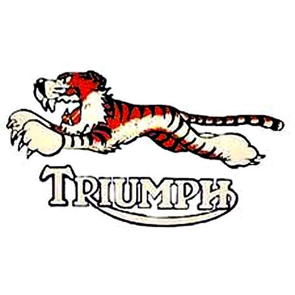 Vintage Triumph Logo - Triumph tiger Logos