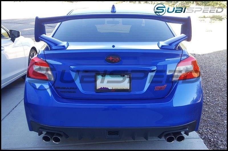 2013 Subaru WRX STI Logo - Subaru / Symmetrical AWD Matte Black Trunk Emblem - 2015+ WRX / 2015 ...
