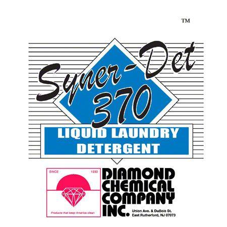 Diamond Chemical Co Logo - Starco Diamond Syner Det 370 Laundry Detergent Gal. Camden Bag