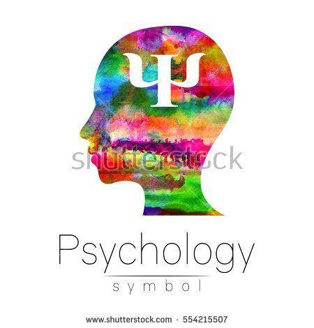 Rainbow Globe Company Logo - Modern Watercolor head logo of Psychology. Profile Human. Creative ...