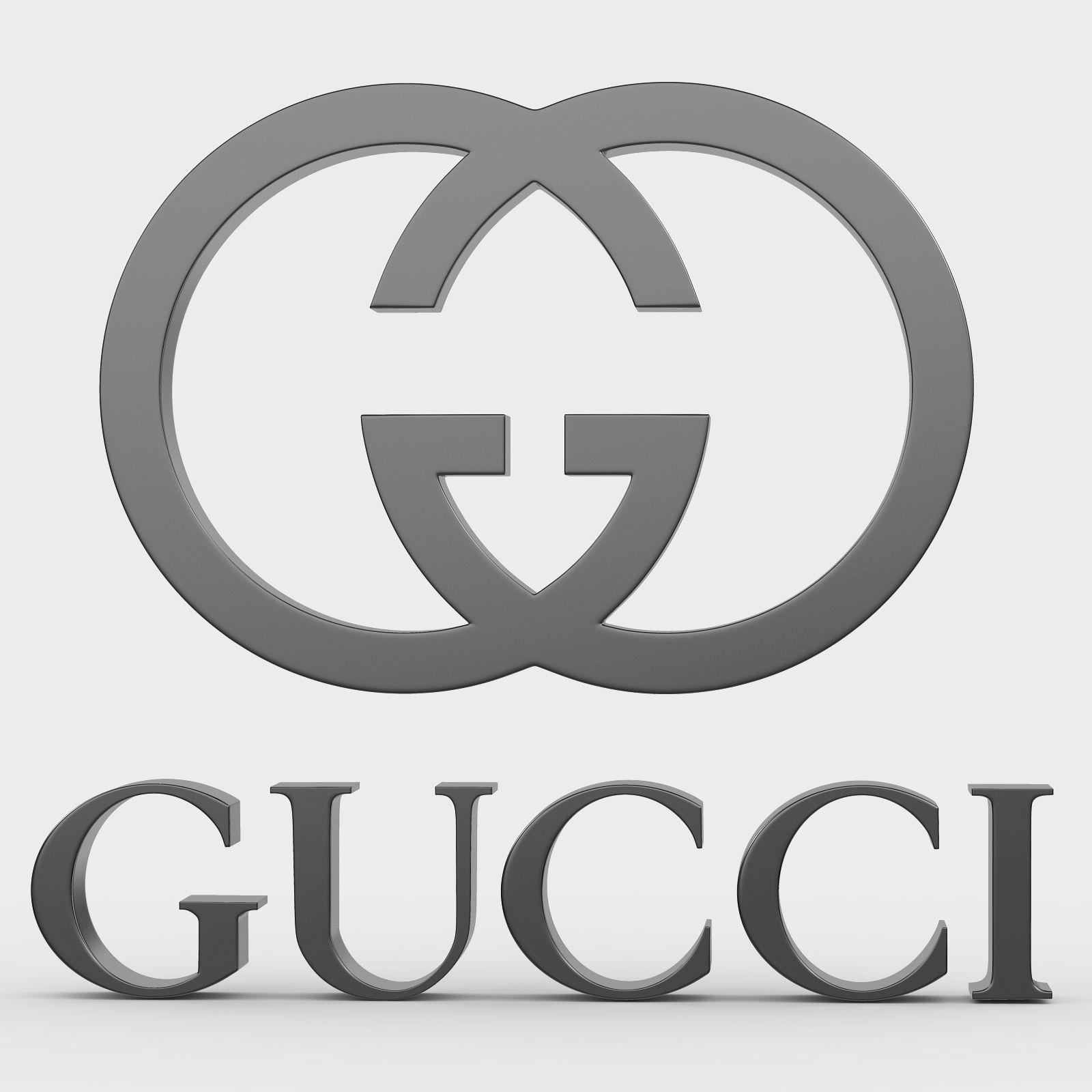 Gucci Symbol Logo - 3D Gucci logo | CGTrader