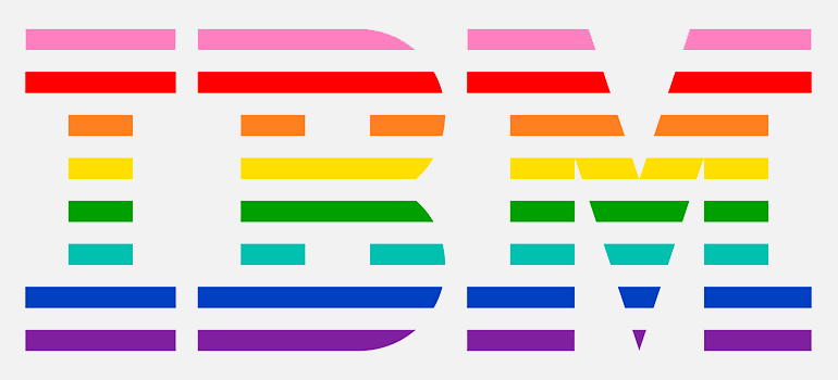 IBM Rainbow Logo - New symbol of IBM's commitment to diversity | Inclusive Networks