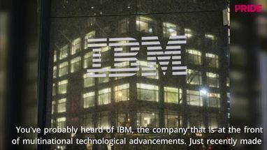 IBM Rainbow Logo - IBM Unveils Its Super Queer New Logo