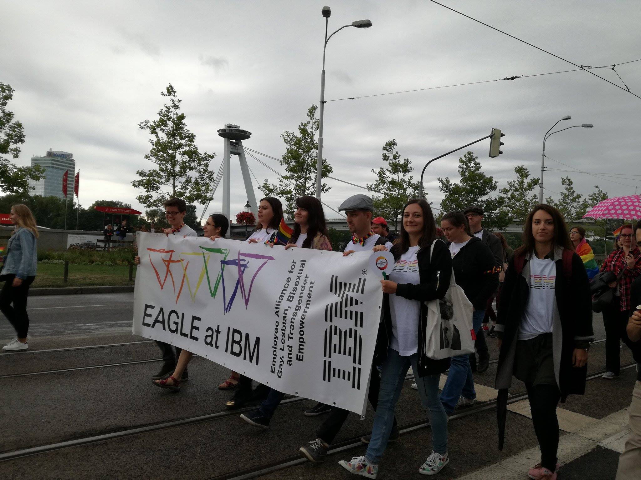 IBM Rainbow Logo - IBM - Bratislava Rainbow Pride 2017 - Slovensko