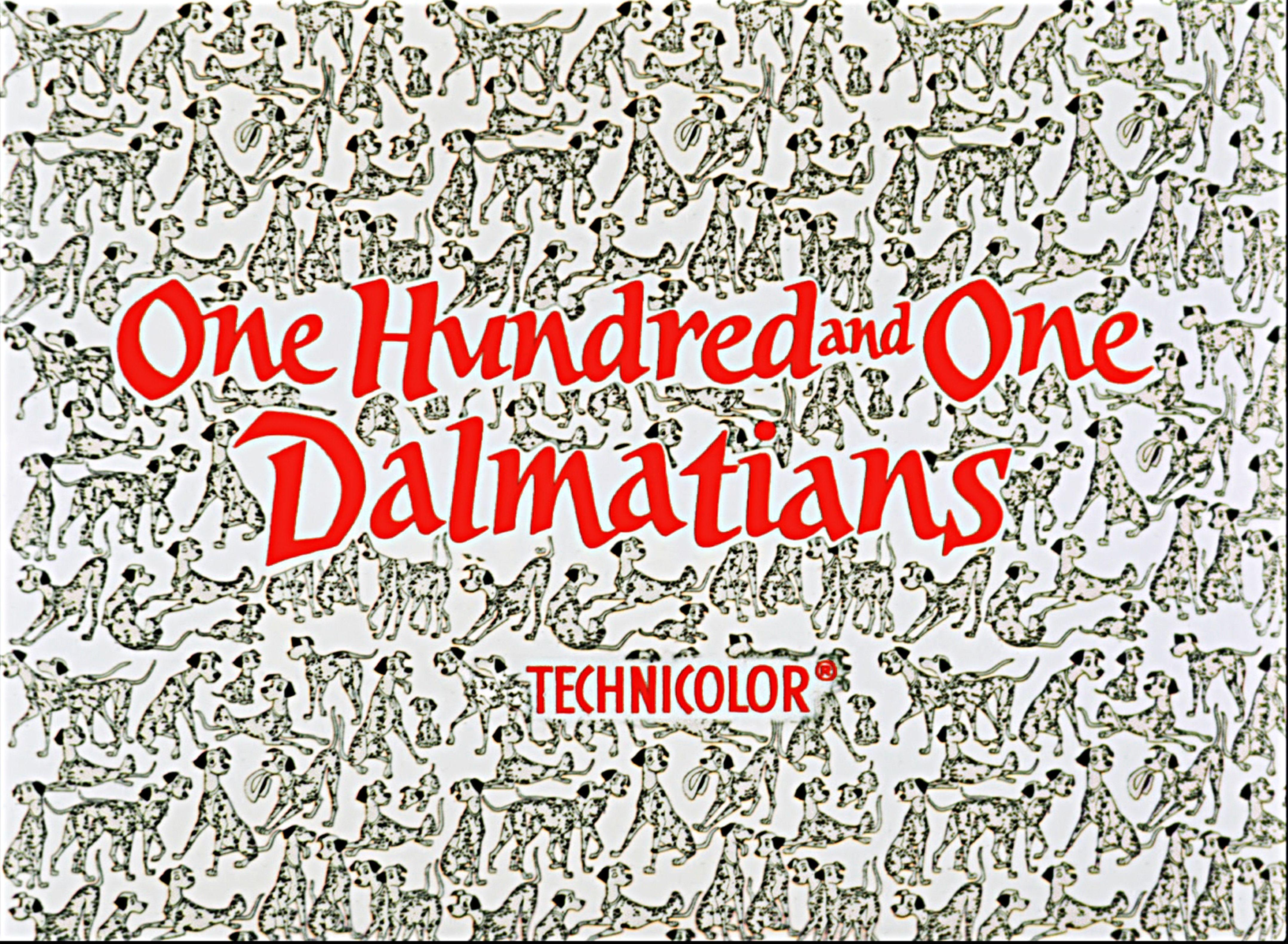 101 Dalmatians Title Logo - Walt Disney Characters image Walt Disney Screencaps Hundred